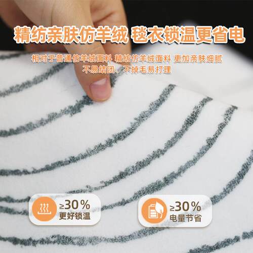 晶萌暖石墨烯双层可拆洗地暖垫碳电加热地垫APAJ-800热垫熊发热地