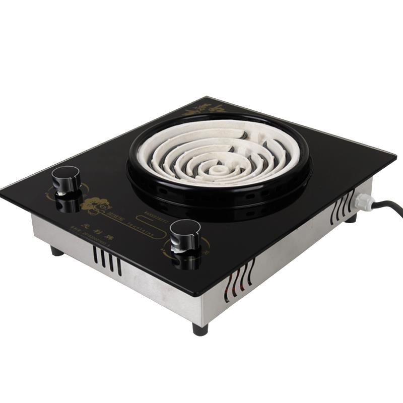 元用利牌电炉子商炉可调温电炉500w拨档双开电子炉电热炉电灶炒菜