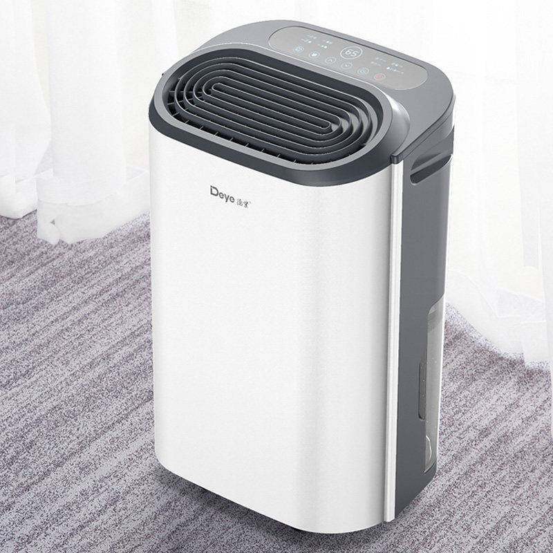 德业湿机家用功率轻0音除湿器别墅地下室智除能大干衣除84170湿机
