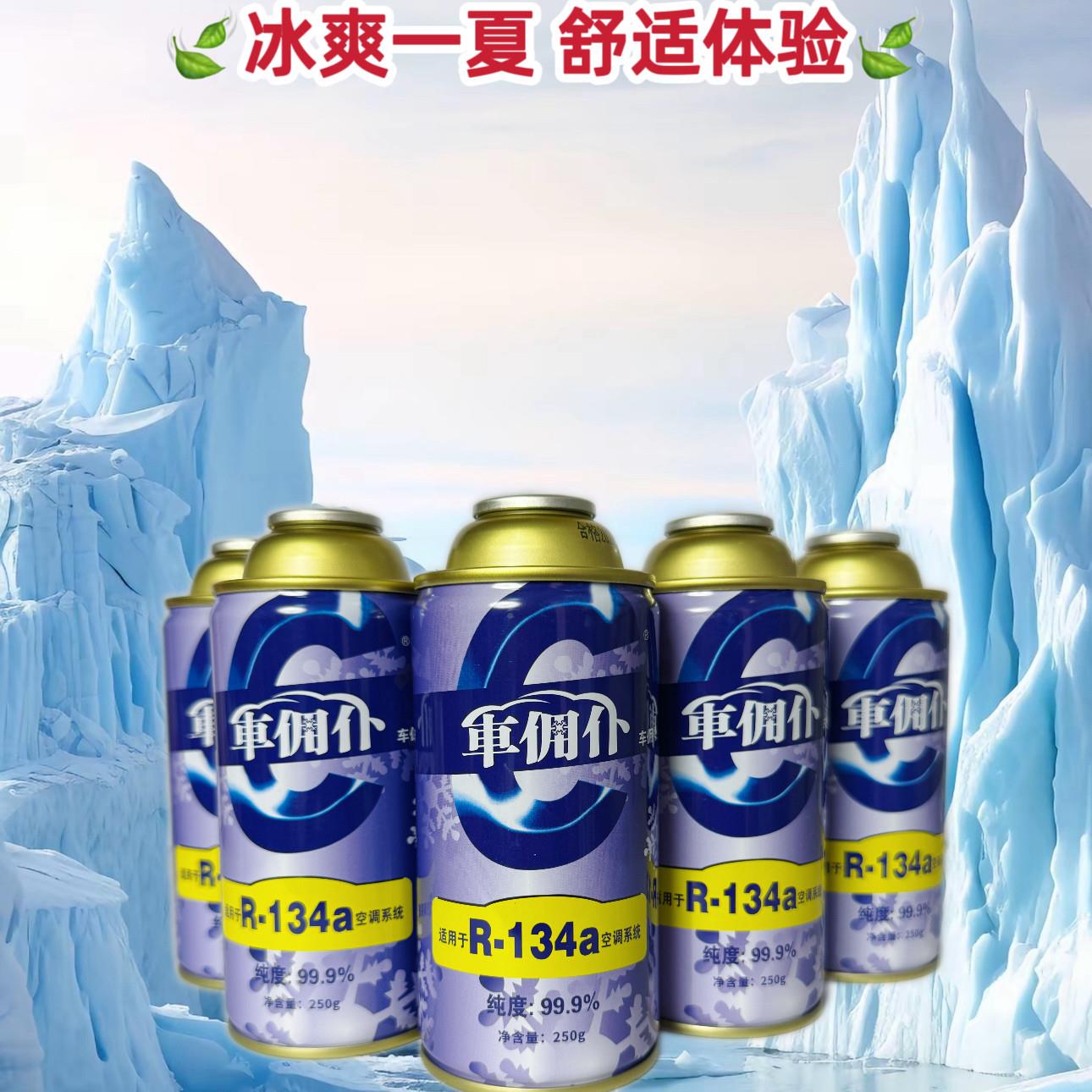 车佣雪仆R134A汽空调制冷剂环豹HFC-134a保雪种车车用冷媒无氟利