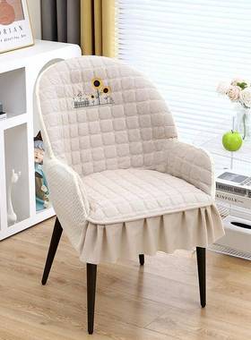 防滑部厚半圆弧椅套凳高底底保护20加25垫子扶手餐桌RKT长皮革座