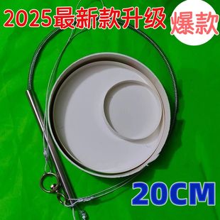 新款四代踩踏板式水管套老鼠夹强效钢管全套通用捕鼠神器双钢丝夹