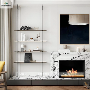 金属层板吊杆支撑杆悬空支架吊板顶天立地立柱铝型材配件五金挂杆