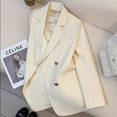 宽松长袖时尚女士西装外套long sleeved fashionable suit jacket