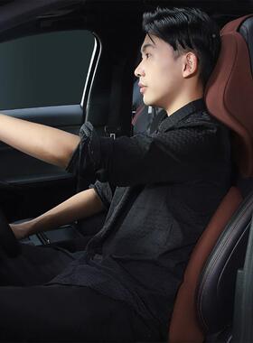 国乳胶汽车KD057泰枕头腰腰护护颈车用座椅腰托 托枕靠头脖子靠枕