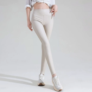 女式 and Yoga women leather pants 瑜伽緊身打底褲 leggings 皮褲