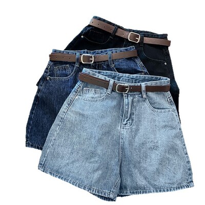 高腰显瘦宽松阔腿裤High waisted slimming loose wide leg pants