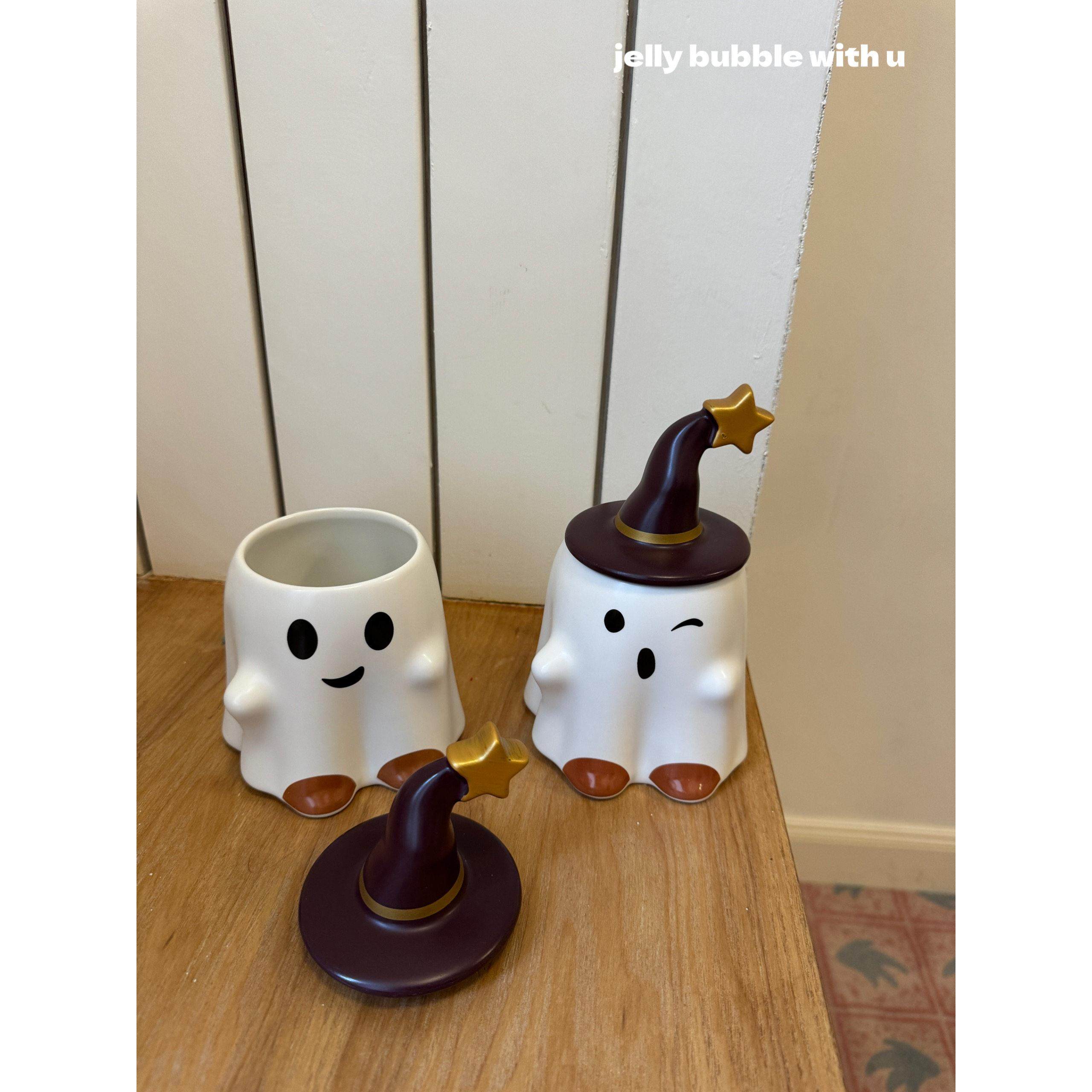 搞怪可爱小幽灵马克杯闺蜜女生情侣生日礼物圣诞节万圣节礼物杯子,餐饮具,马克杯,淘宝优惠券,粉丝福利购,淘宝优惠卷