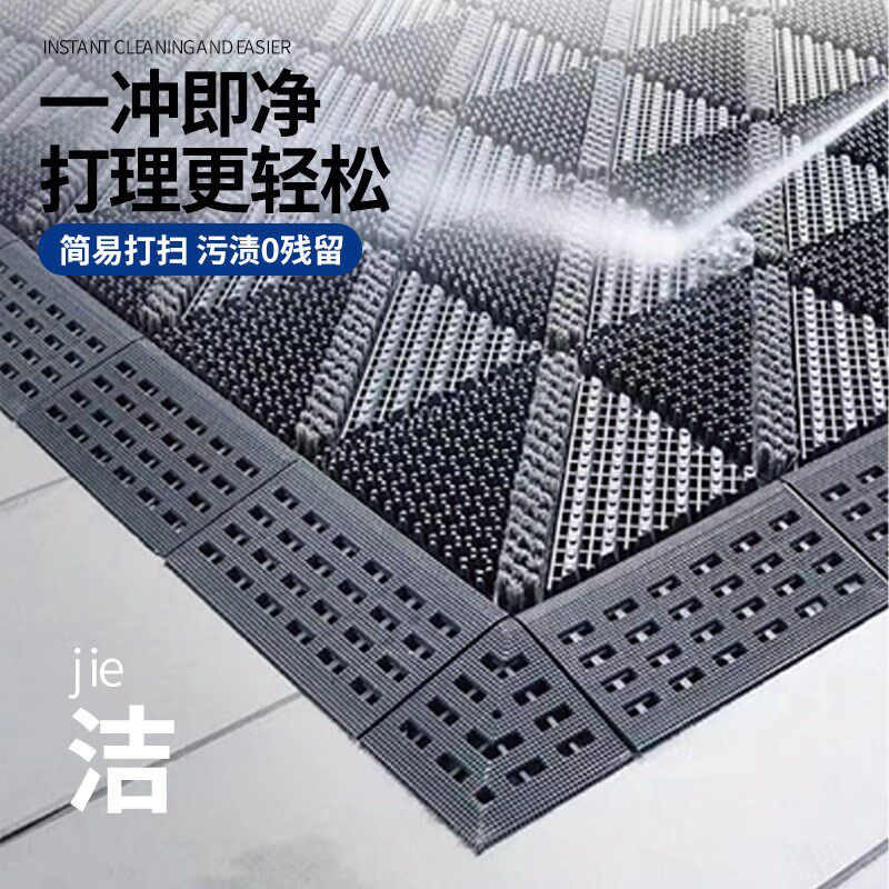 室外防滑地垫蹭土地垫p入户门酒店大门门口脚垫三合一防水商用地