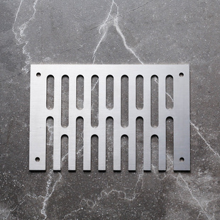 楼顶阳台排水g口渠侧排开口过滤网卫生间下水道侧墙角开边地漏盖