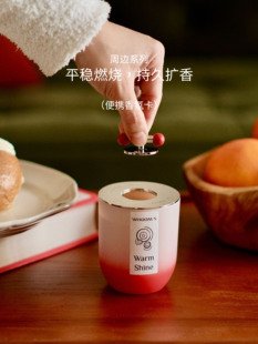 WHOOM 金属聪明盖小号香薰蜡烛配件工具聚热防挂壁燃烧均匀
