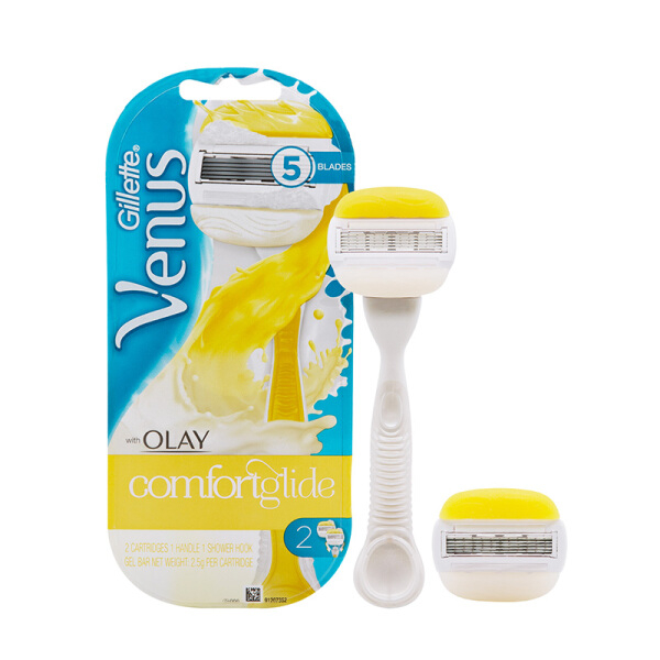 吉列维纳斯女士剃毛刀送洗发水 小头轻便刮M毛刀腿毛阴毛全身脱毛