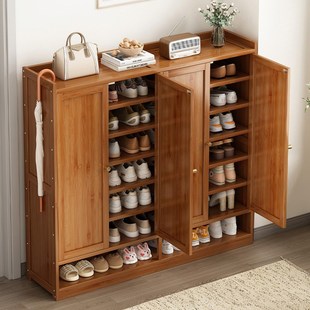 架实木经济型大容量收纳 速发鞋 柜家用门口202新款 爆款 简易多层鞋