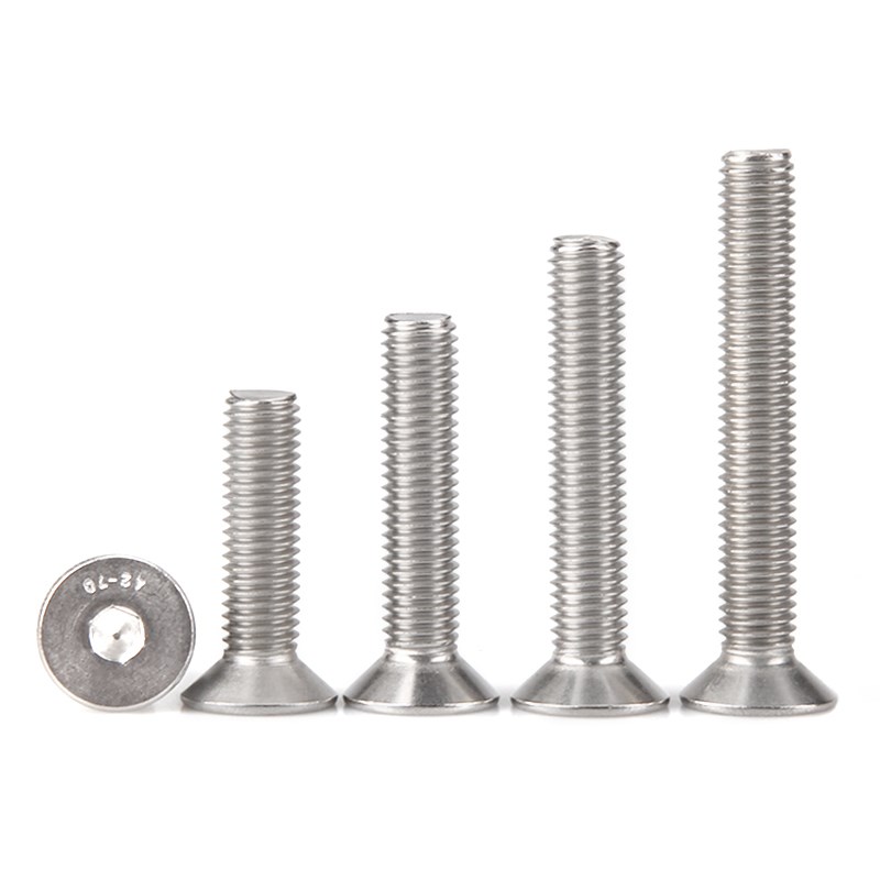 速发M8M10M12*x12内x10x140x150mm丝锈钢04加长沉头平头0六角螺不