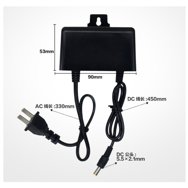 速发12V2A  室内防水 闭路火牛 开关适配器