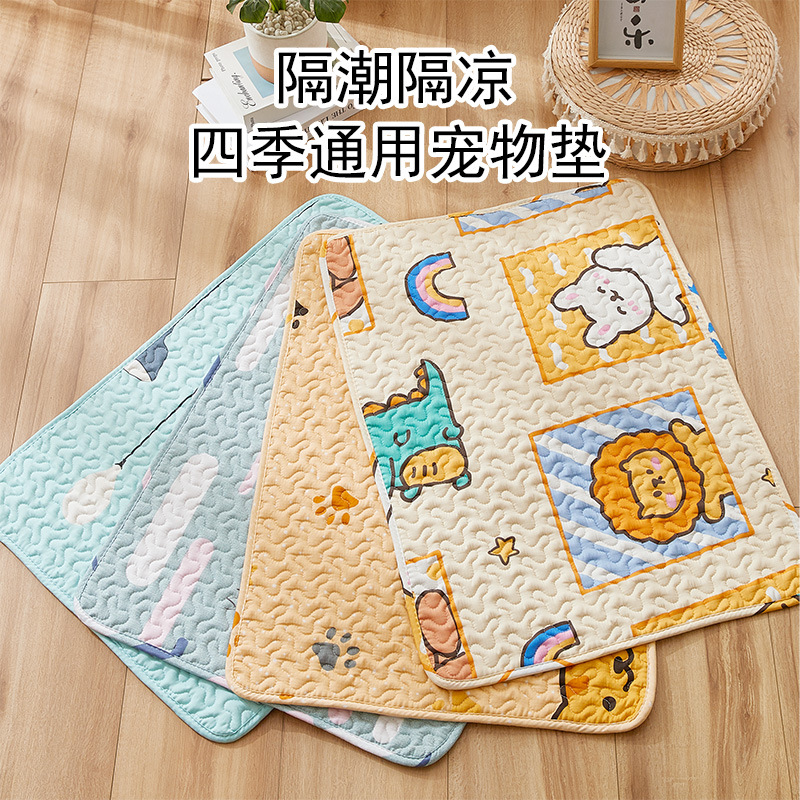 速发地垫垫子睡觉用猫咪防滑笼窝围栏狗狗子垫板四季通用用品