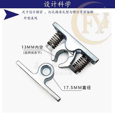 速发锌合金强力门碰大力碰珠金属大门档弹簧搭扣锁门吸重型铸造大
