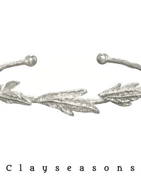 Clayseasons白叶手镯