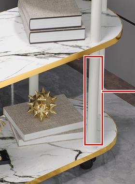 沙7186发几约边柜家用客厅可移动茶现几简代简易网红大理石边纹角