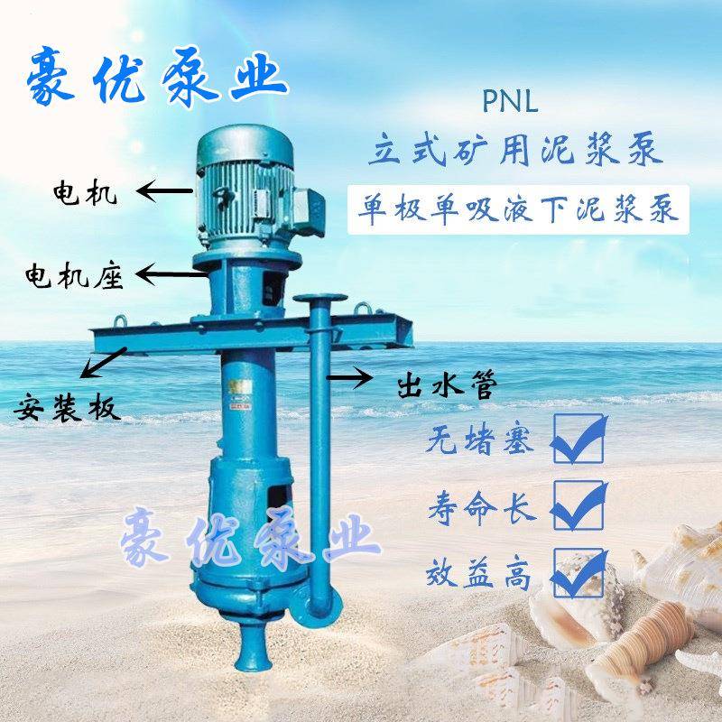 PNL2PNL1NL型立式泥浆泵3耐磨泥浆泵GHN污泥泵泥沙泵污水杂质泵3P