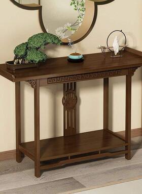 玄关柜进门风水佛子桌供佛台家用简玄关台新中式靠墙中ZTA堂约供