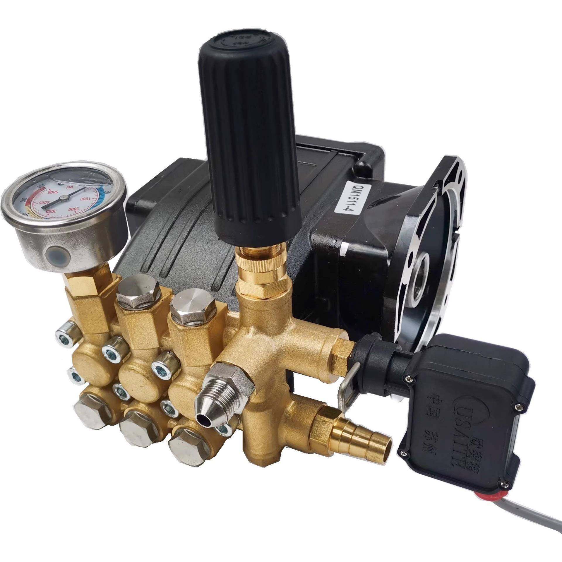 欧赛特黑马5BLM拓QM1511-2-美4/113超高压清洗机洗车机泵头机头