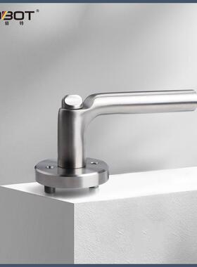 PBT-88103间0不锈钢重型三杆锁室房门内执手锁单舌过道防火4门把