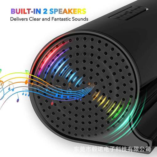 击BAU电子彩虹架子鼓成人儿童初学者打入卷门便携式电鼓练手电子