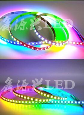 米版7.窄2m幻彩全彩LEDN灯条跑马流水灯带1m44珠一3535内置IC