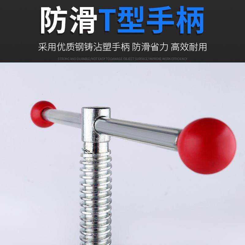 2072龙门子钳夹管钳重型三角架虎压钳管子台钳割丝管钳固定夹具力