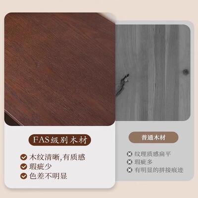 法式中古电21783视柜风古全实木收纳复储物柜一体用家小户型边柜