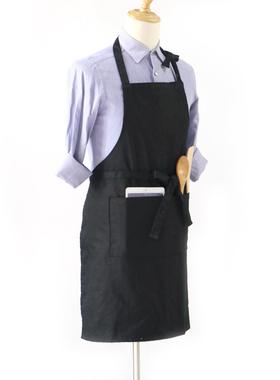 厂家直销大厨房黑色无围尺裙现货调节卡袖扣寸L无品牌/OGO围裙