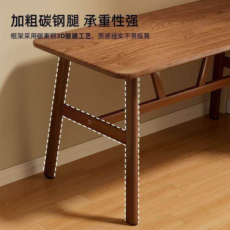 电脑桌卧无品牌/室用学生简书桌工约作台简易形出租屋桌家椅长方