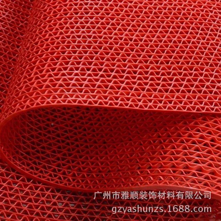 厂家直S型防地滑镂空地毯地毡塑饭店厨房卫无品牌/销生间防水隔水