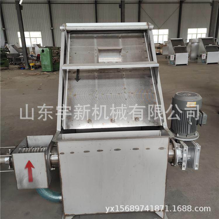 猪筛粪干SZG湿浆分离机斜式固液离机纸分豆渣脱水机