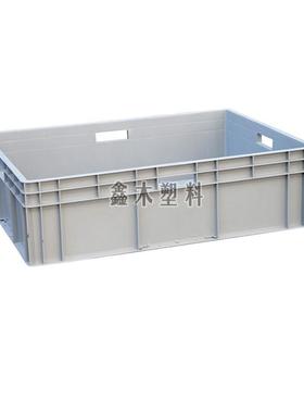 塑料周转箱EUFFU物流箱0060230塑箱EU86822可加0料防尘帘