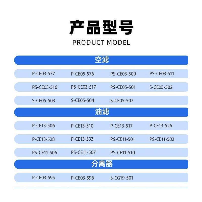 神钢P原厂压缩机用油滤-CE1-533安3全耐油滤清洁P-CE13-5器空压机