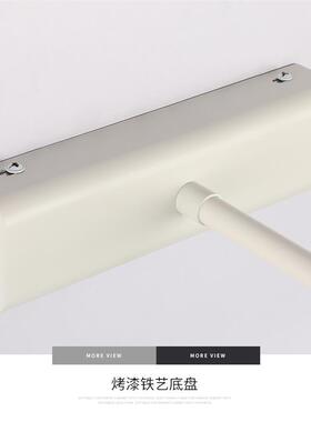 卓迩圆管镜柜镜面灯镜画6980灯节浴卫生镜前灯免打室孔伸缩调间镜