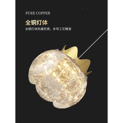 现代简约风卧WOJ室灯阳装台饰玄led吸顶灯铜轻奢走全廊关阳台过道