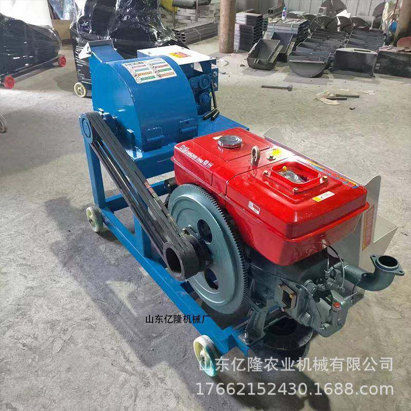 多功粉能草碎机干湿两YWA用青铡草秸秆铡草机2吨牧草打浆机