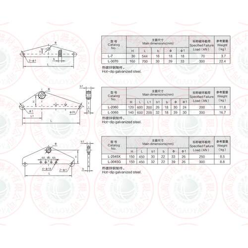 L-42-40/4010t-4L2-140/45无品牌/0t三角联板厂家直供