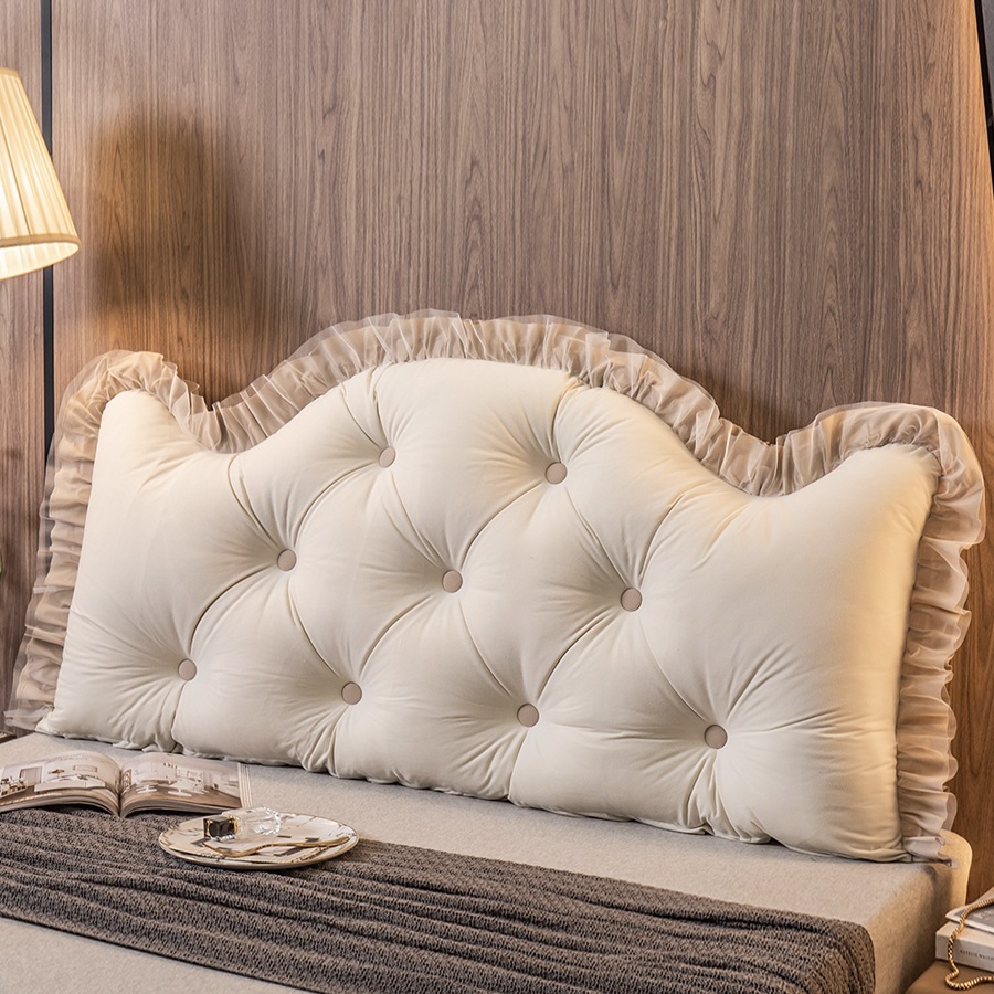 皇冠可拆洗床头靠垫大靠背垫床上靠枕软包护腰榻榻米双人抱枕公主