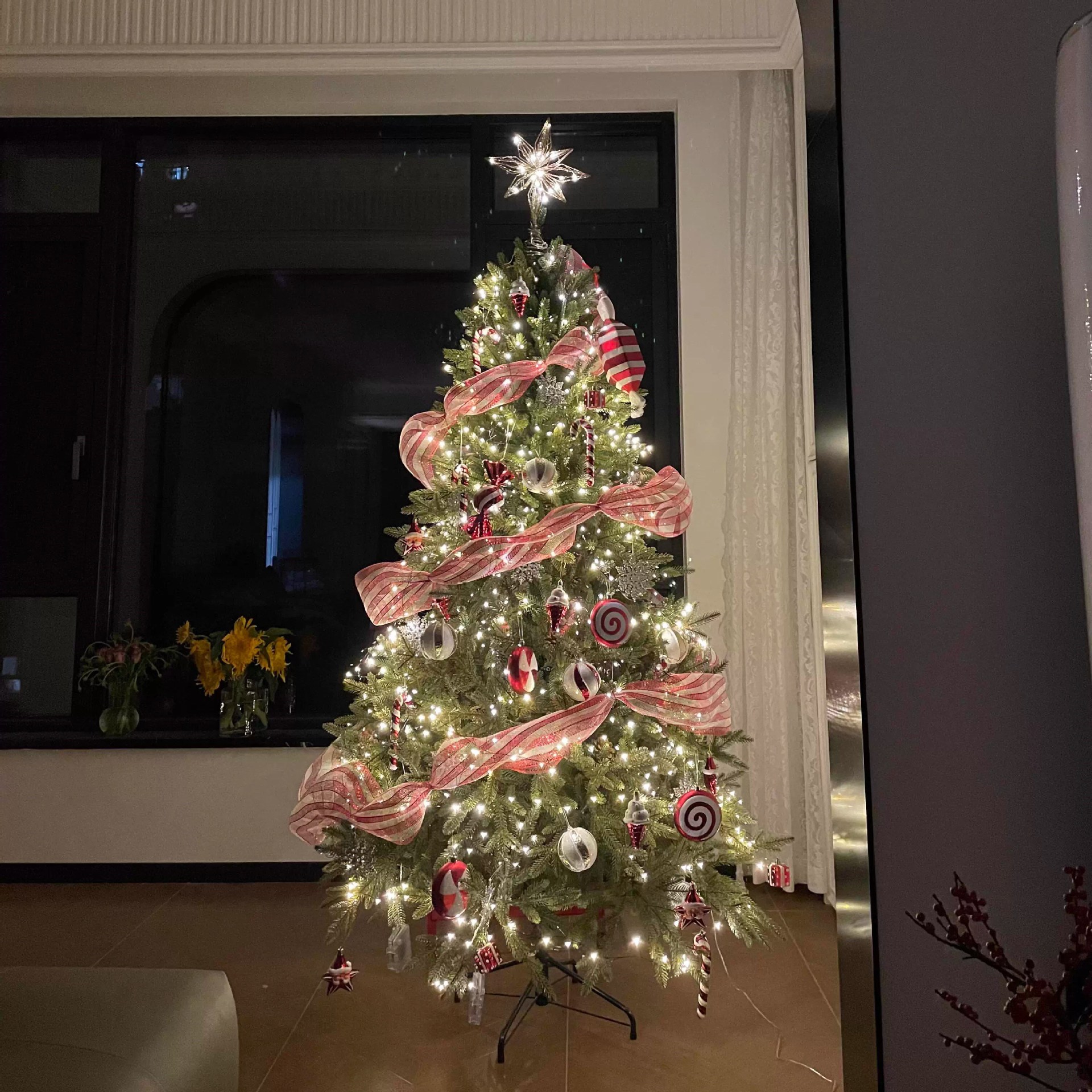 圣诞树家用客厅摆件大型圣诞树2025新款圣诞节装饰场景布置氛围感