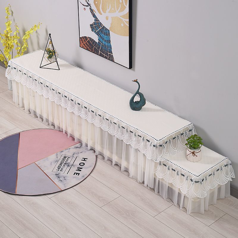 电视柜罩茶几长方形桌布防尘布组合电视柜桌布套装电视柜套供应链