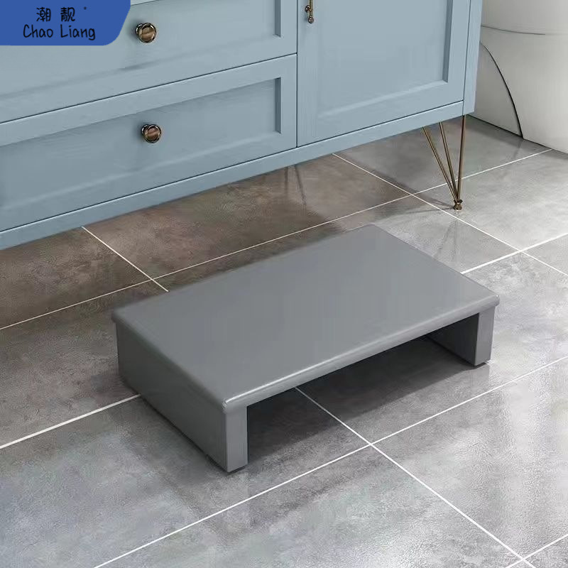 实木脚踏凳地台垫高垫脚台厨房踩脚凳垫脚凳成人脚踩防腐木地包邮