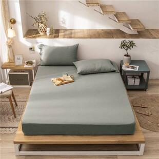 80cmx190学生宿舍单人床笠床单长85cm宽90乘200床罩床套床垫全包