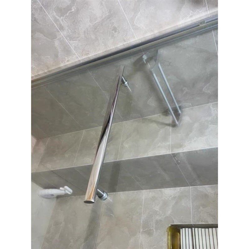 速发玻璃门440移门把手扶手不锈钢卫生间推拉门孔距04房440mm