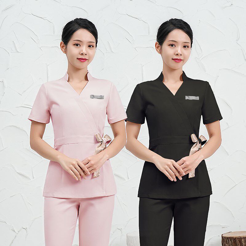 速发工作服高端皮肤管理师技师酒店服务员足浴足疗套装