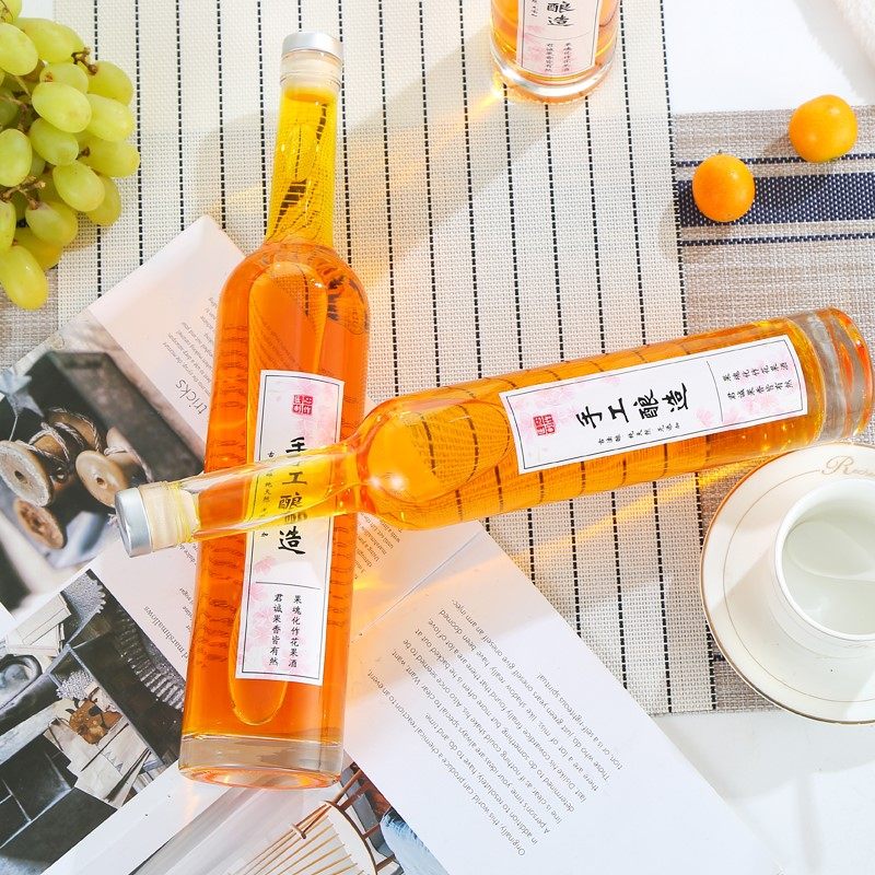 速发密封玻璃酒瓶空瓶泡酒瓶子白酒果酒瓶红酒瓶家用装酒自酿一斤
