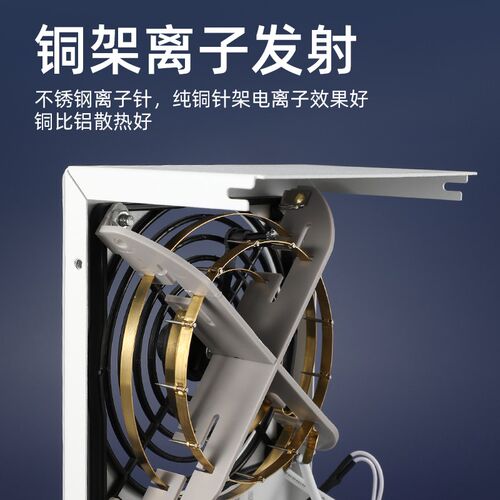 速发离子风机台式工业除静电小型028卧式离子风扇去除静电